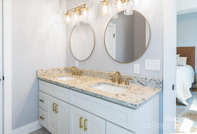 209 Fall Leaves Dr, Fairview, NC 28730 - full bathroom featuring ensuite bath and double vanity