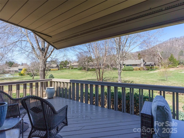 12 Clubside Dr, Asheville, NC 28804 - deck with a lawn
