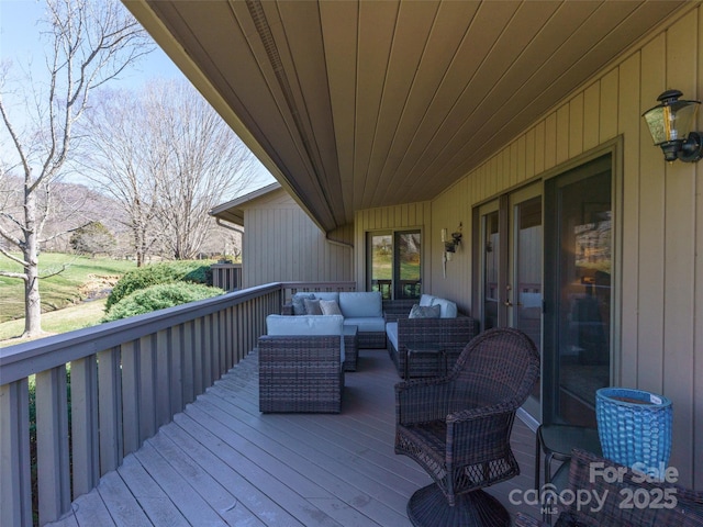 12 Clubside Dr, Asheville, NC 28804 - deck featuring outdoor lounge area