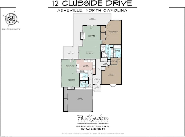 12 Clubside Dr, Asheville, NC 28804 - view of layout
