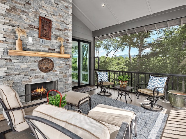 162 Riverbend Forest Dr, Asheville, NC 28805 - view of sunroom / solarium