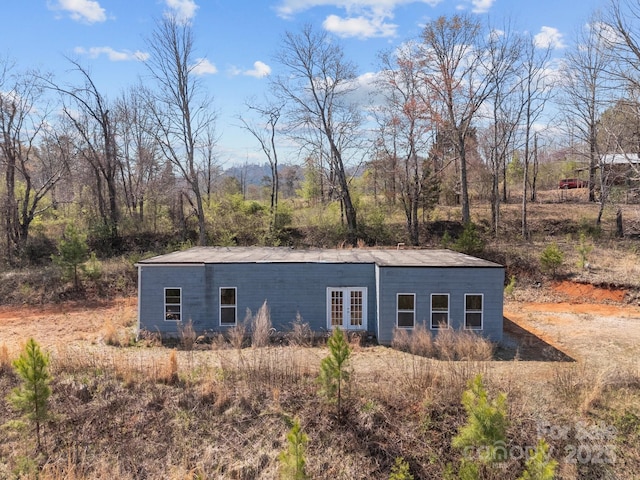 2311 Freemantown Rd, Lake Lure, NC 28746 - view of outbuilding featuring french doors