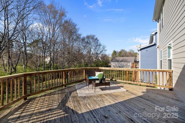view of deck