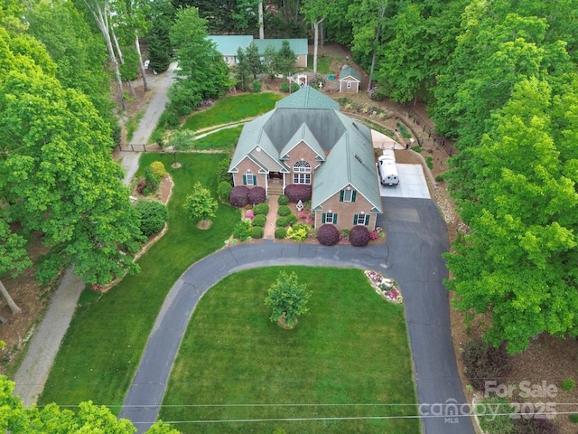 drone / aerial view