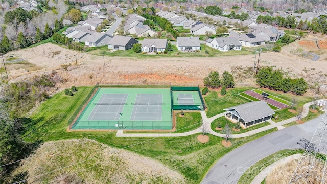 4337 Duplin Dr, Charlotte, NC 28214 - birds eye view of property with a residential view