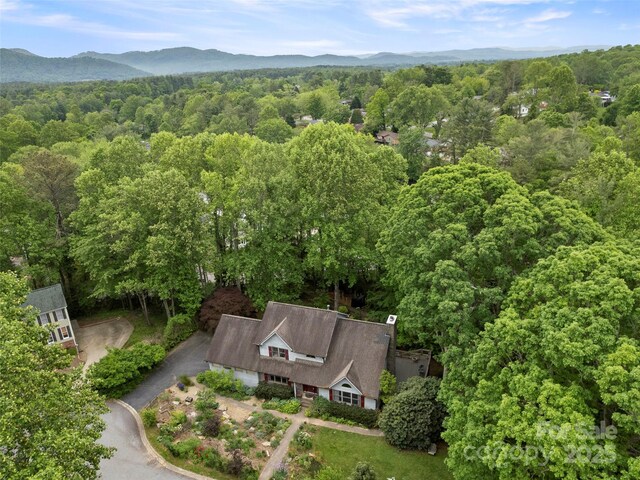 5 Spring Cove Ct, Arden, NC 28704 - view of subject property featuring a forest and a mountainous background