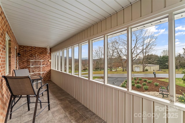 3829 Norman Rd, Morganton, NC 28655 - unfurnished sunroom with a wealth of natural light