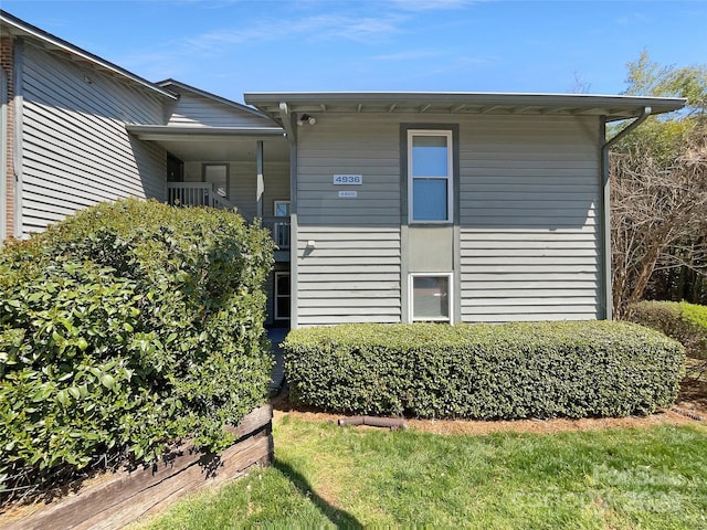 4936 Sardis Rd Unit B, Charlotte, NC 28270 - view of back of property