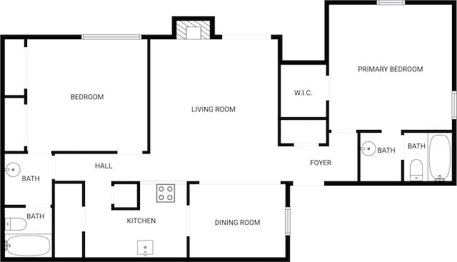 4936 Sardis Rd Unit B, Charlotte, NC 28270 - floor plan