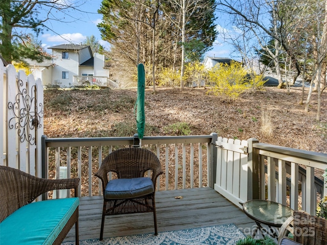 103 Cimarron Dr, Asheville, NC 28803 - view of deck