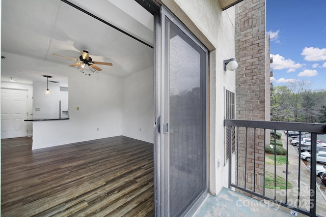 211 Heritage Blvd Unit 301, Fort Mill, SC 29715 - balcony with ceiling fan