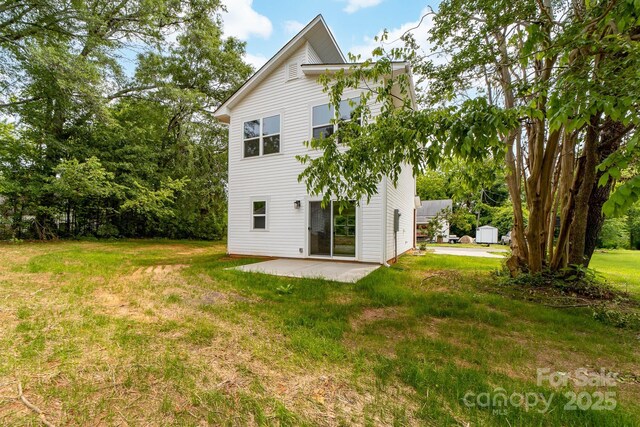506 Legrand St, Shelby, NC 28150 - back of property featuring a patio area and a yard