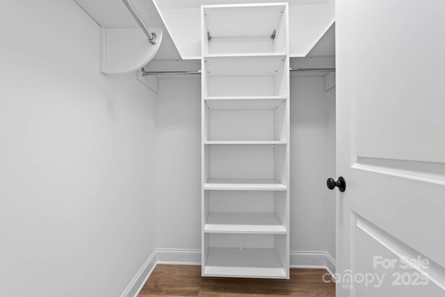 506 Legrand St, Shelby, NC 28150 - spacious closet with wood finished floors