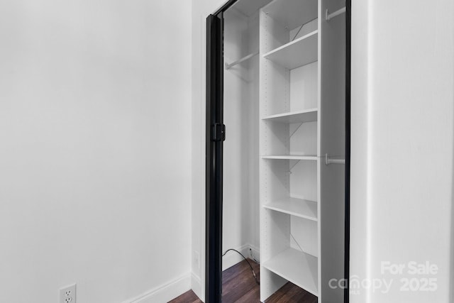 view of closet