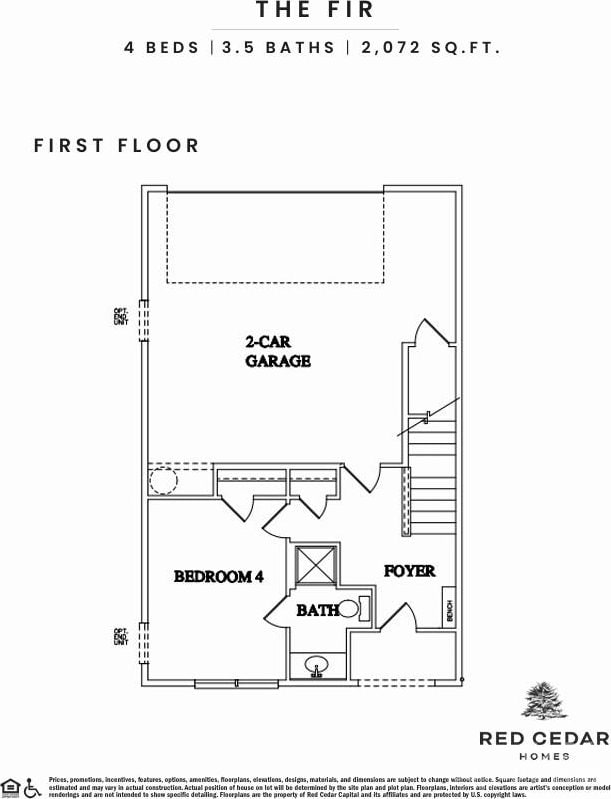 4965 Fitzgerald Ave, Charlotte, NC 28213 - floor plan