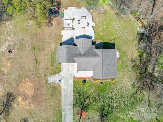 605 Allen Way, Indian Trail, NC 28079 - aerial view of property and surrounding area