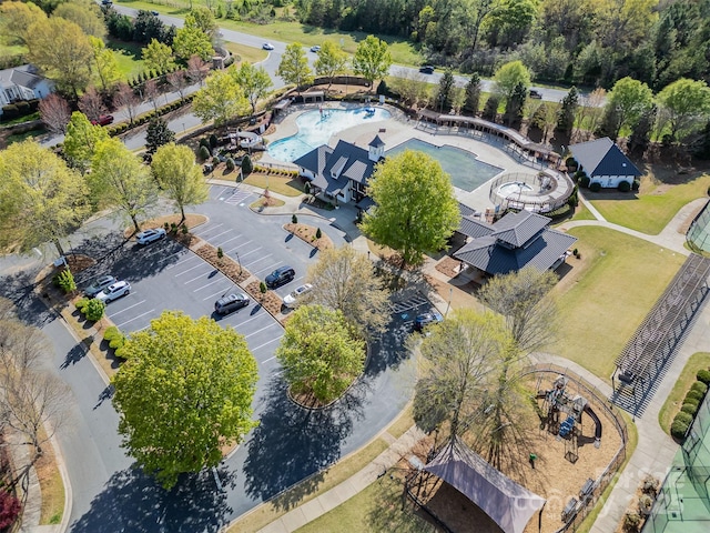 aerial view