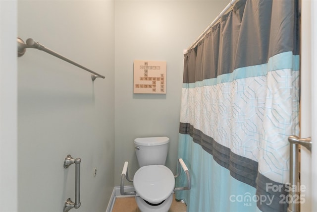 2783 Clover Rd NW, Concord, NC 28027 - full bath featuring toilet and a shower with curtain