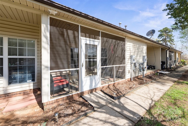 2783 Clover Rd NW, Concord, NC 28027 - view of property exterior featuring a sunroom