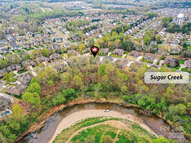 911 Abilene Ln, Fort Mill, SC 29715 - aerial view of property's location with nearby suburban area