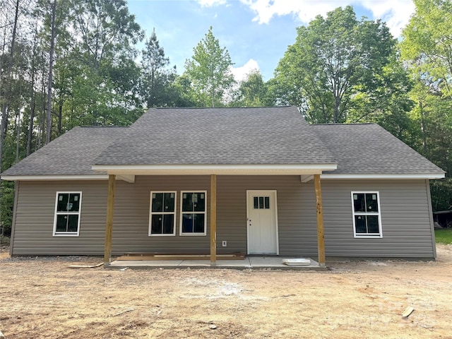 318 Stanback St, Mount Gilead, NC 27306 - view of front of house featuring a shingled roof