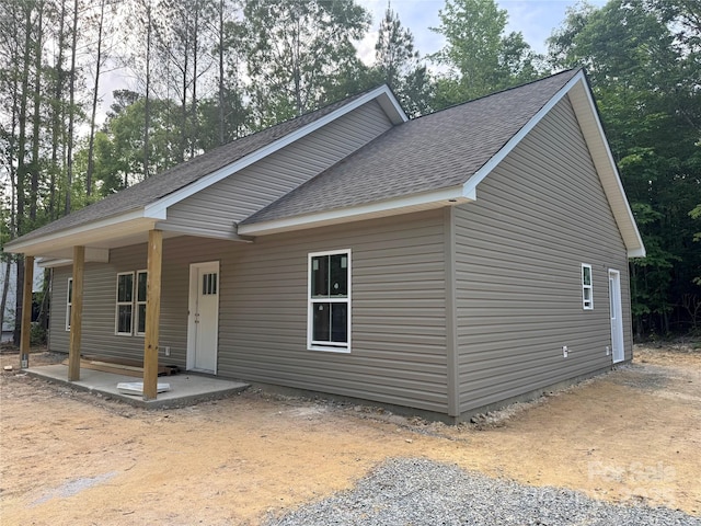 318 Stanback St, Mount Gilead, NC 27306 - view of front of house with roof with shingles