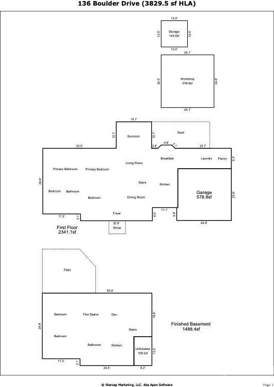 136 Boulder Dr, Lincolnton, NC 28092 - room layout