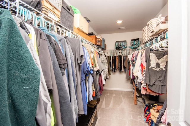 154 Rooster Tail Ln, Troutman, NC 28166 - spacious closet featuring carpet floors