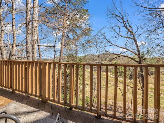 view of deck