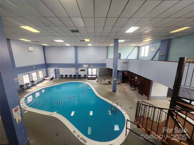 301 Pinnacle Inn Rd Unit 3219, Beech Mountain, NC 28604 - view of indoor pool