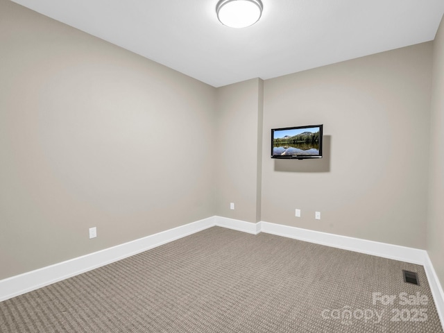 556 High Pines Loop, Lake Lure, NC 28746 - unfurnished room featuring dark colored carpet and baseboards