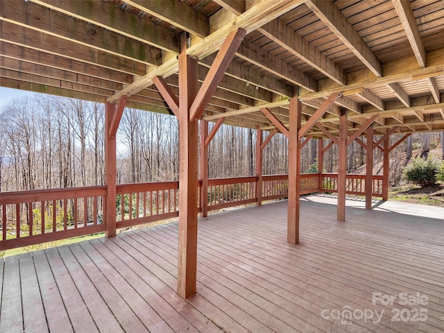 575 Twin Brook Dr, Waynesville, NC 28785 - view of wooden terrace