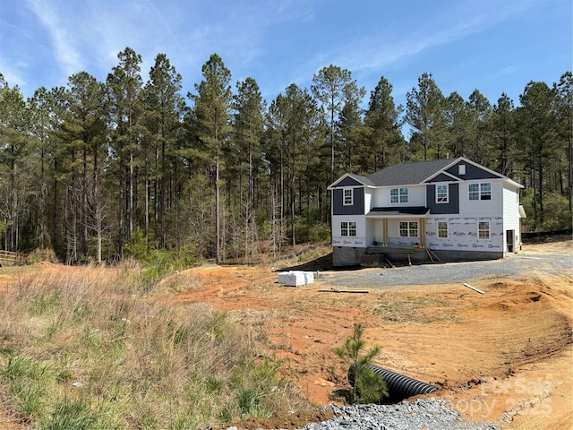 1259 Willow Grove Ln Unit 100, York, SC 29745 - unfinished property featuring a view of trees