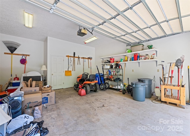 1192 Rockdale Rd, Whittier, NC 28789 - garage with a garage door opener