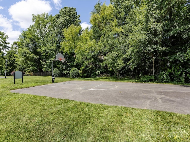 4148 Cedar Point Ave, Matthews, NC 28104 - view of sport court featuring community basketball court and a yard