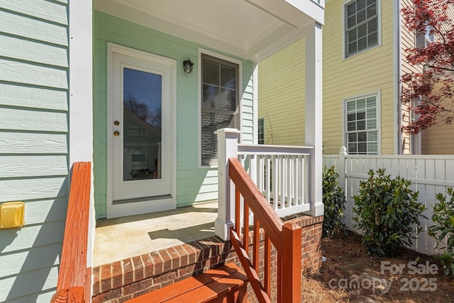 9652 Alma Blount Blvd, Charlotte, NC 28277 - doorway to property with covered porch