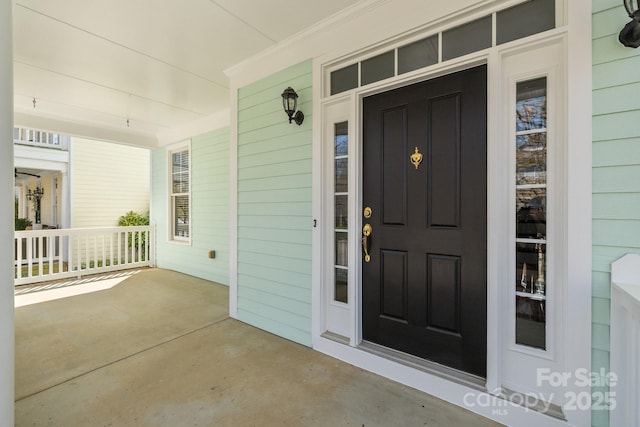9652 Alma Blount Blvd, Charlotte, NC 28277 - doorway to property featuring a porch