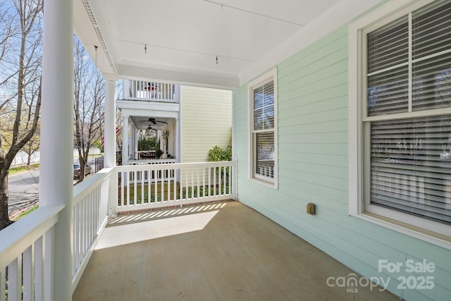9652 Alma Blount Blvd, Charlotte, NC 28277 - view of patio / terrace with covered porch
