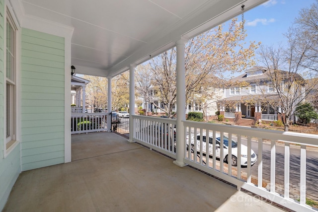 9652 Alma Blount Blvd, Charlotte, NC 28277 - balcony with a residential view and a porch