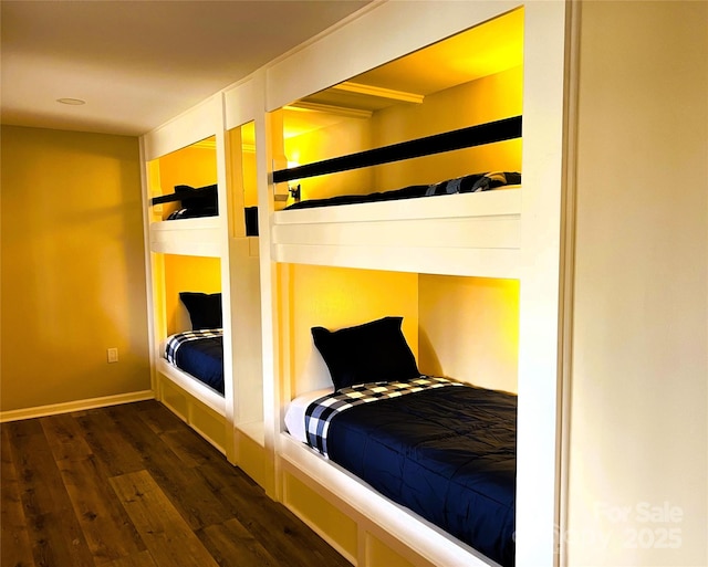 141 Sunrise Pt, New London, NC 28127 - bedroom featuring dark wood finished floors