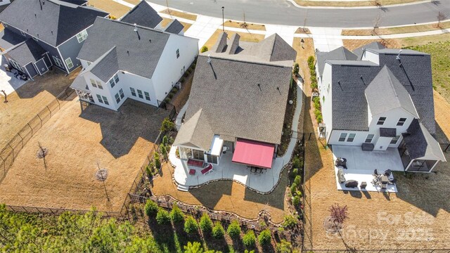 drone / aerial view