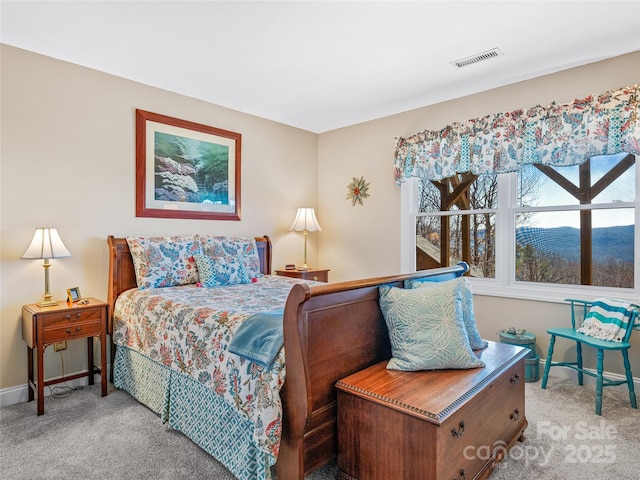 288 Hawks Point Dr, Zirconia, NC 28790 - carpeted bedroom featuring baseboards and visible vents