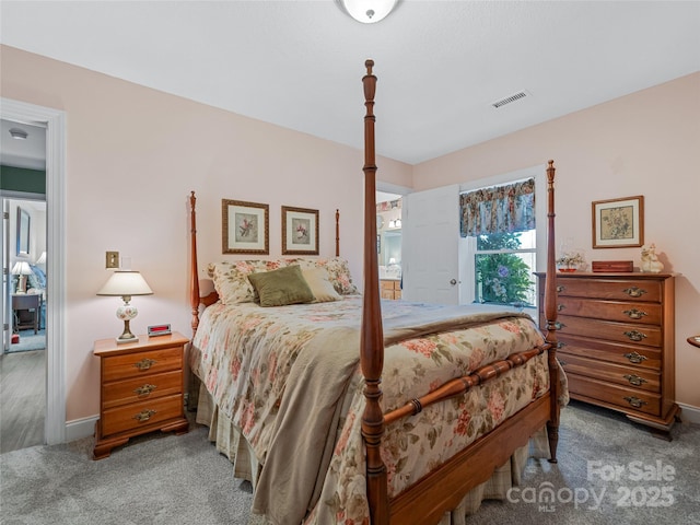 288 Hawks Point Dr, Zirconia, NC 28790 - carpeted bedroom with baseboards and visible vents