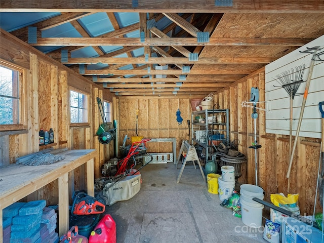288 Hawks Point Dr, Zirconia, NC 28790 - storage with a garage