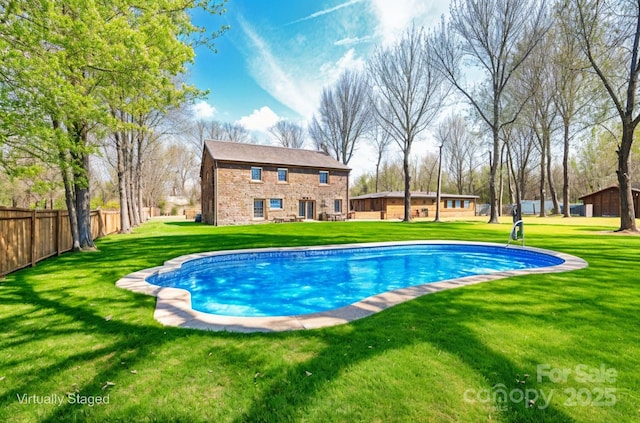 view of pool