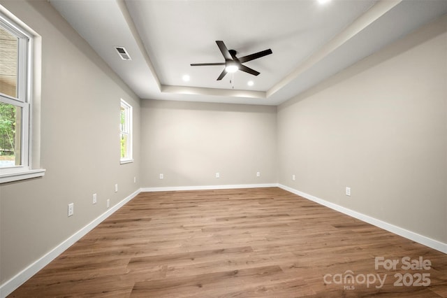 371 Amber Oaks Dr, Rutherfordton, NC 28139 - unfurnished room with ceiling fan, recessed lighting, baseboards, and light wood finished floors