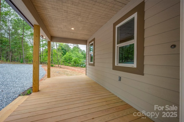 371 Amber Oaks Dr, Rutherfordton, NC 28139 - view of wooden deck