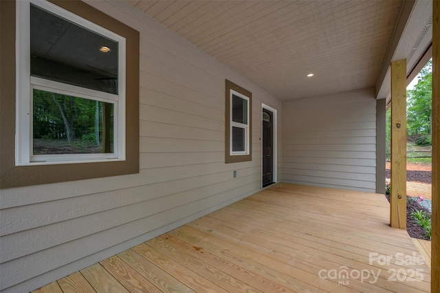371 Amber Oaks Dr, Rutherfordton, NC 28139 - view of wooden deck