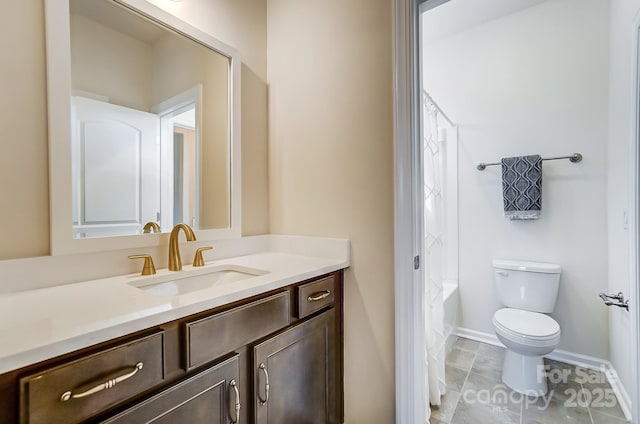 11144 Limehurst Pl, Charlotte, NC 28278 - full bathroom with vanity and shower / tub combination