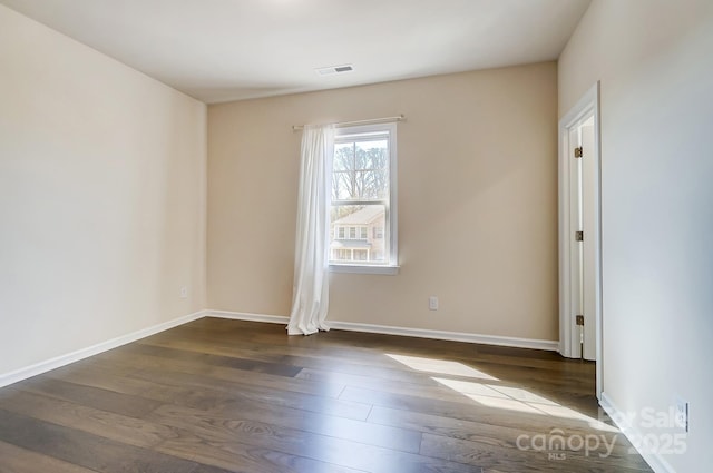 11144 Limehurst Pl, Charlotte, NC 28278 - spare room with dark wood finished floors